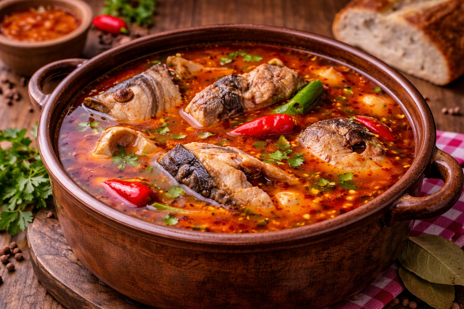 hagyományos magyar halászlé